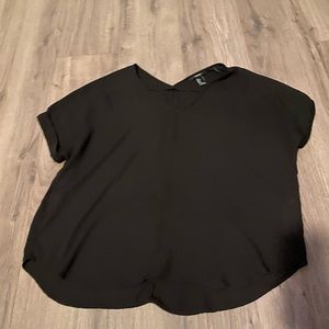 Forever 21 size small black blouse